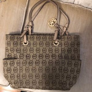 MK BROWN MONOGRAM PURSE